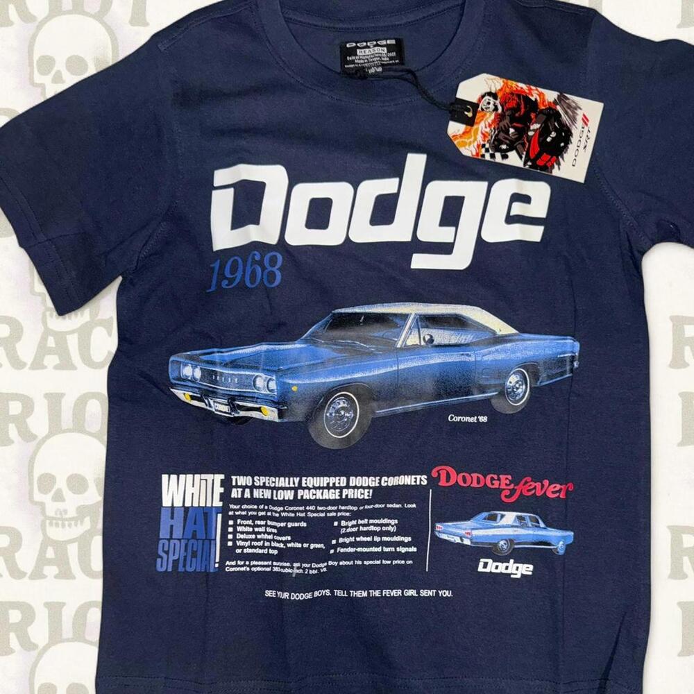 💙 Dodge x Reason 1968 Coronet Graphic Tee 💙